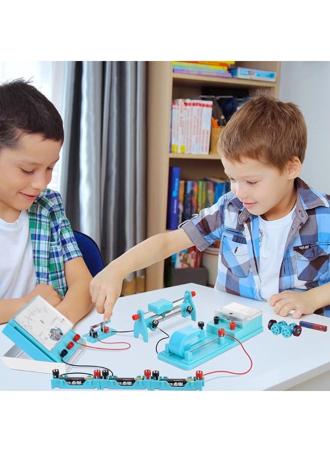 Mysterystone - Science Experiment for Kids Electricity and Magnetism Kit for Students Stem Kit Physics Lab Basic Circuit Board Kit for Learning Starter - Image 1