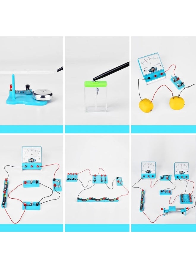 Mysterystone - Science Experiment for Kids Electricity and Magnetism Kit for Students Stem Kit Physics Lab Basic Circuit Board Kit for Learning Starter - Image 1
