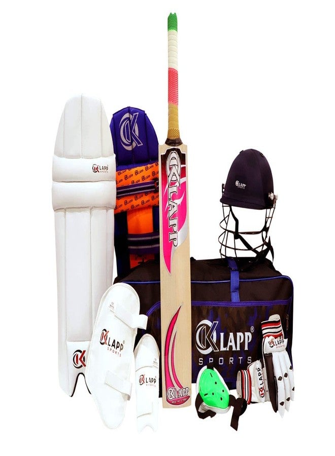 Klapp IPL21 Series KCS-02 Men's Kashmir Willow Cricket Kit (Multicolour) - Image 1