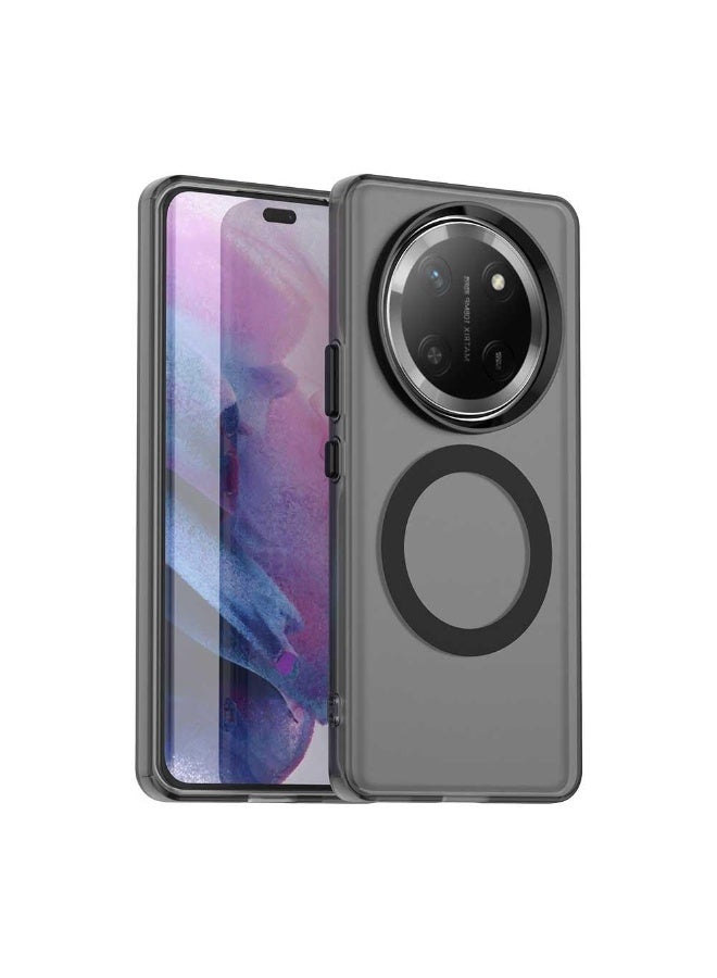 Tm Honor X9c cover  Ultra Shield Anti-Drop Phone Case | Slim Matte Protective Back Cover - Black - Image 1