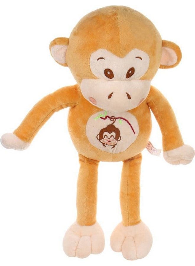 دير جوي وسادة قرد دير جوي المحشوة للأطفال ولعبة ناعمة للأطفال (بني فاتح، 55 سم) - Image 3