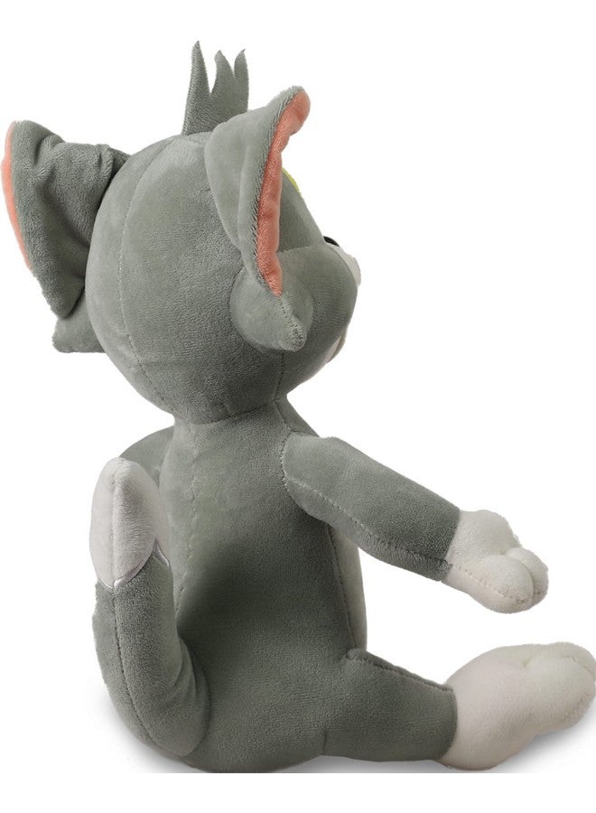 Mirada Mirada Cute Grey Cute Licensed Sitting Tom Soft Toy| Ideal Gift for Girls/Kids | Stuffed Plush Animal | Ideal for Birthdays & Special Occasions - 35cm - Image 3