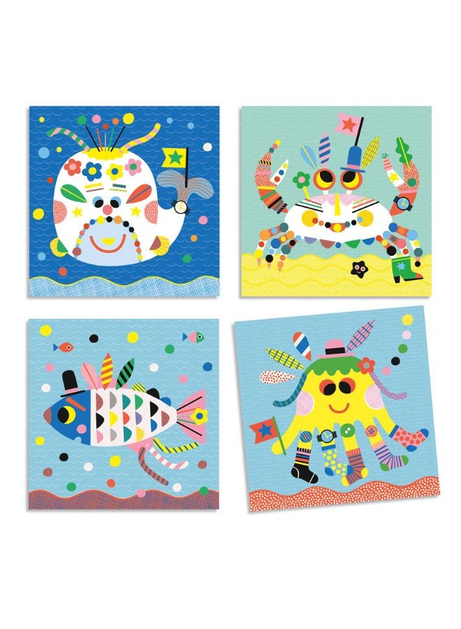 DJECO Sea Creatures Stickers - Image 2