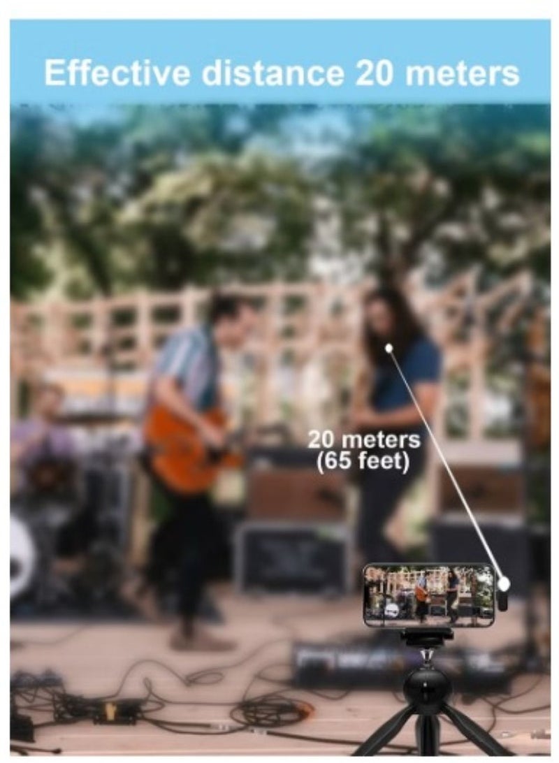 Wireless lavalier microphone for Type-C mobile phones, USB-C iPhone 15 charging case, noise- - Image 5