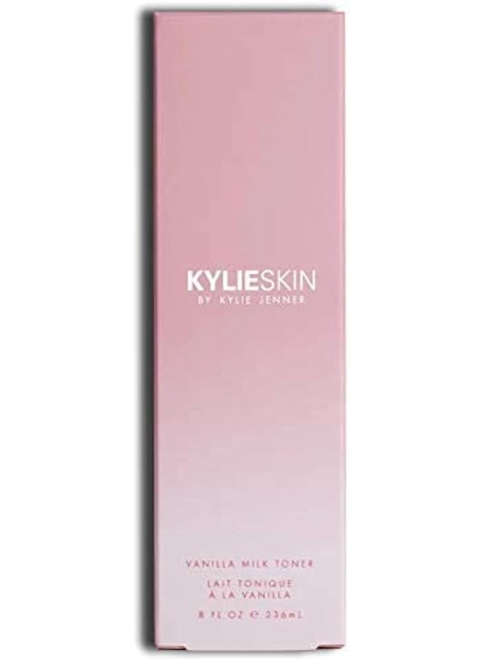 Kylie Vanilla Milk Toner 8 Fl Oz Formulated With Avocado Oil Kiwi Seed Oil And Apple Extract AlcoholFree Facial Toner Choose From Skincare Set Toner or Makeup Wipes Toner