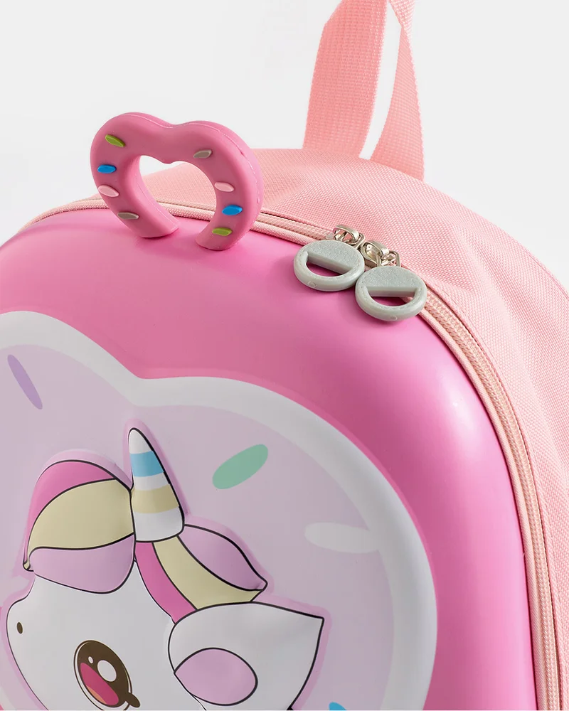 Redtag Girls Assorted Embellished Hardcase Backpack