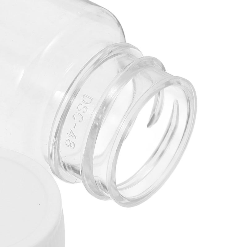 10Pcs 150ml White Airtight Plastic Storage Jars Wide Mouth Containers For Travel Cosmetic Food - Image 4