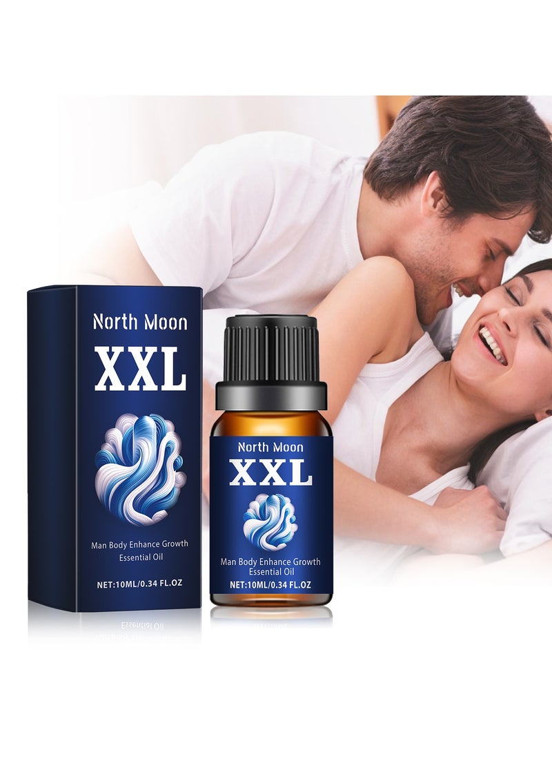 NORTH MOON Men's Body Care Essential Oil – Reduces Stress, Strengthens Body, Boosts Vitality and Stamina  - Image 2