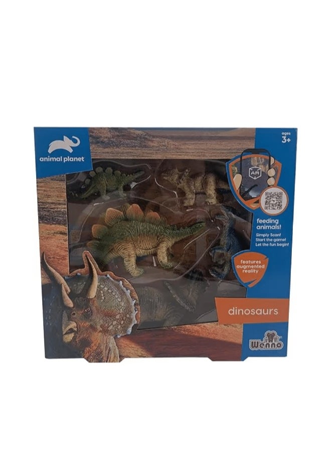 WENNO Dinosaur in window box 5pcs 