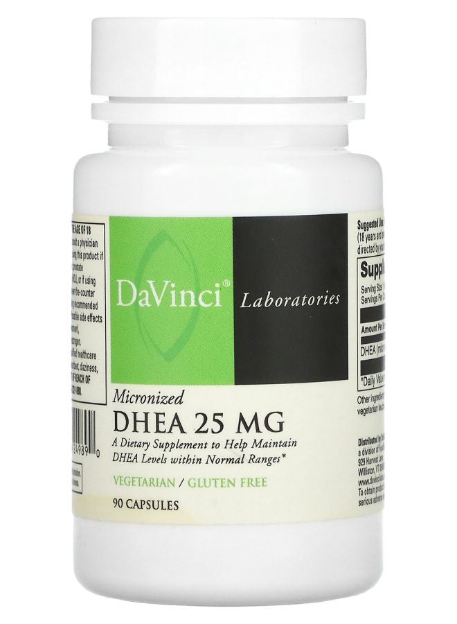 DaVinci Laboratories of Vermont دي إتش إي إيه ميكرونيزيد 25 ملغ 90 كبسولة