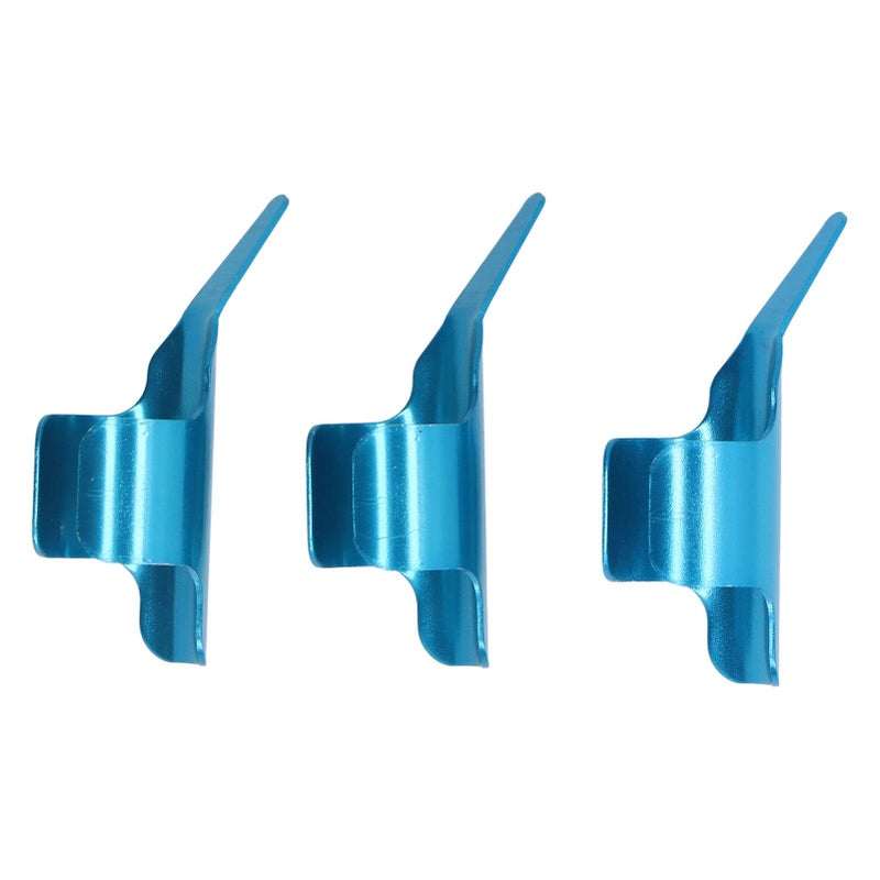Aluminum Alloy Finger Protection Thimble 3Pcs Ergonomic Tapered Shape For Needlework DIY Sewing - Image 2