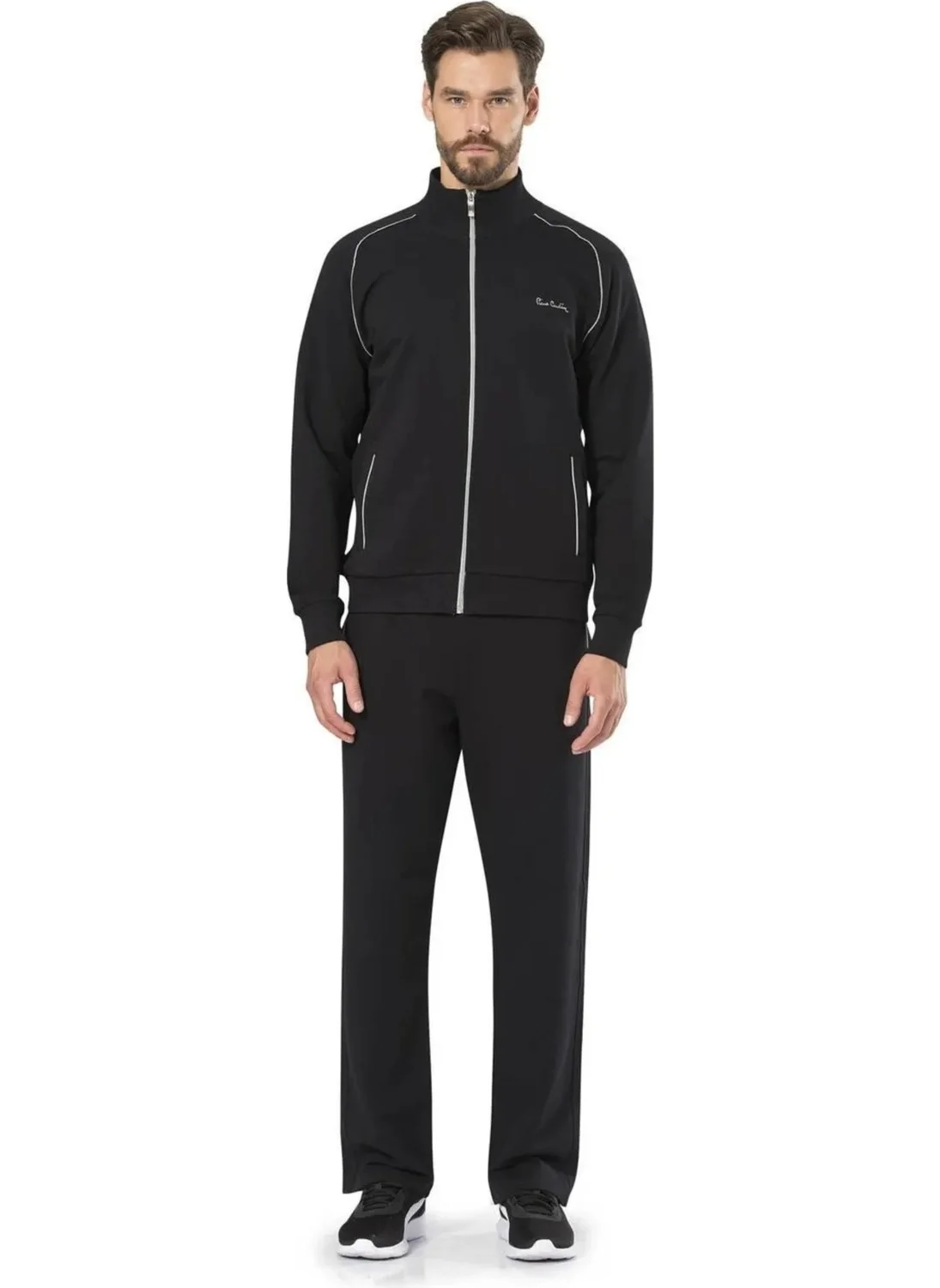 pierre cardin Men's Zippered Tracksuit Suit