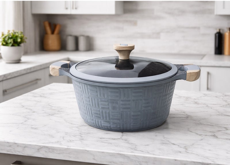 جروب تايجر طقم جرانيت 14 ق مستورد غطاء بيركس 4 حله +سوسيس+ كزلوله بالغطاء+لبانه+مقلايه - Image 2