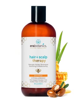 Era Organics Era Organics Manuka Honey Dry Scalp Shampoo - Soothing and Moisturizing Shampoo for Dry Scalp and Damaged Hair - Family Friendly Sulfate Free Shampoo Treatment for Sensitive Skin  - Image 1