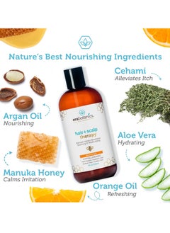 Era Organics Era Organics Manuka Honey Dry Scalp Shampoo - Soothing and Moisturizing Shampoo for Dry Scalp and Damaged Hair - Family Friendly Sulfate Free Shampoo Treatment for Sensitive Skin  - Image 2