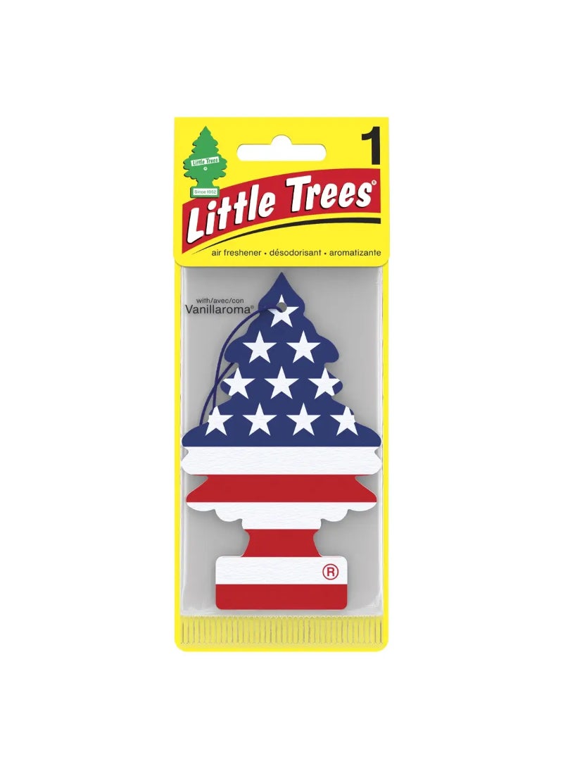 Little Trees Little Trees Star n Stripe Car Freshener (19 x 7.6 cm)
