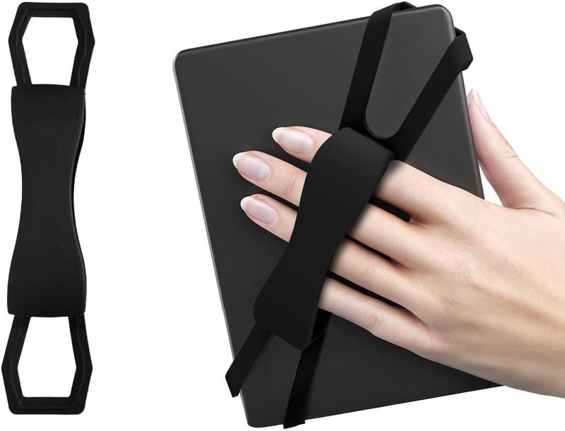 TORMEN Hand Strap for Kindle Tablets ? Anti-Slip E-Reader Grip Holder for Secure Reading(Green) - Image 1