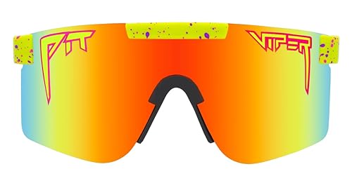 Pit Viper Sunglasses I Narrow Fit - Small Adult & Kids 8-12 I Original Retro Model I Polarized Polycarbonate Lens - Image 1