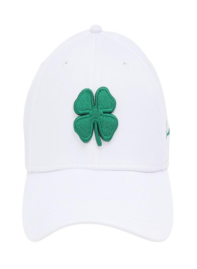 Black Clover Premium Clover 16 Flex Cap, White/Green, S/M - Image 5