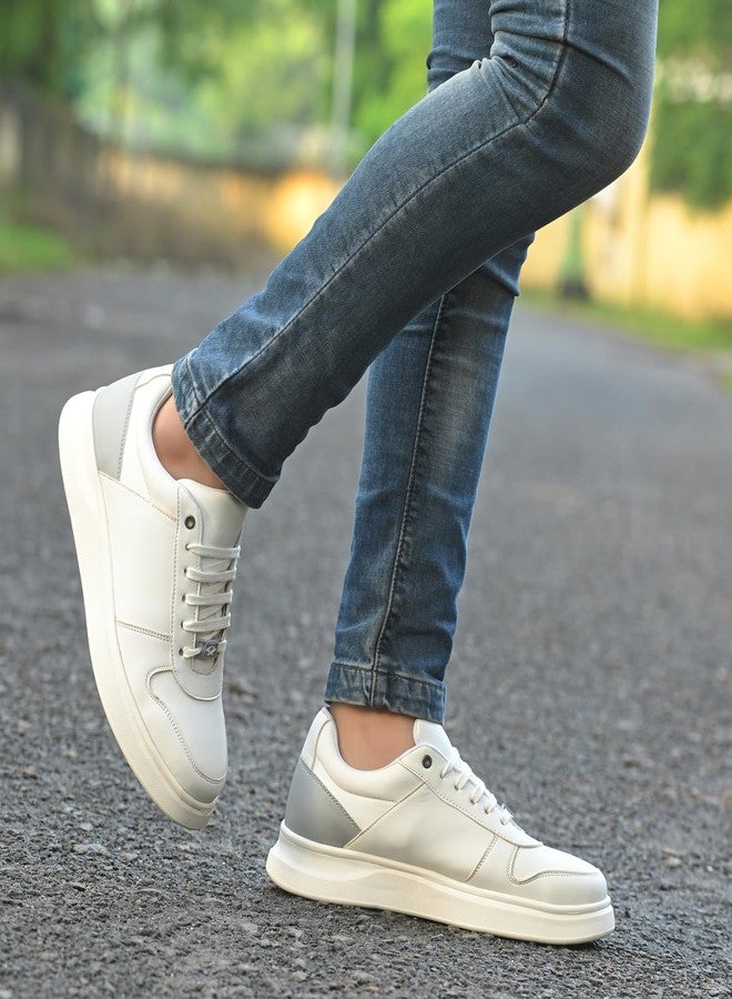 كروزر حذاء رياضي رجالي من كروزر، رمادي إبداعي، مقاس 7 بريطاني (2567-7) - Image 3