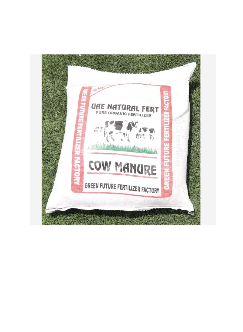 Green Future Cow Manure Organic 100% Natural Fertilizer 25 Kg - Image 1