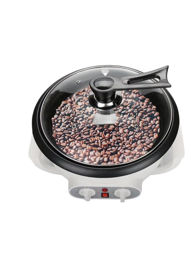 دي إل سي  محمصة حبوب القهوة الكهربائية، سعة 750 جرام، قوة 800 واط، تحكم مزدوج دقيق بالمؤقت، خيارات اللون الأسود والأبيض – موديل LC-38252 - Image 3