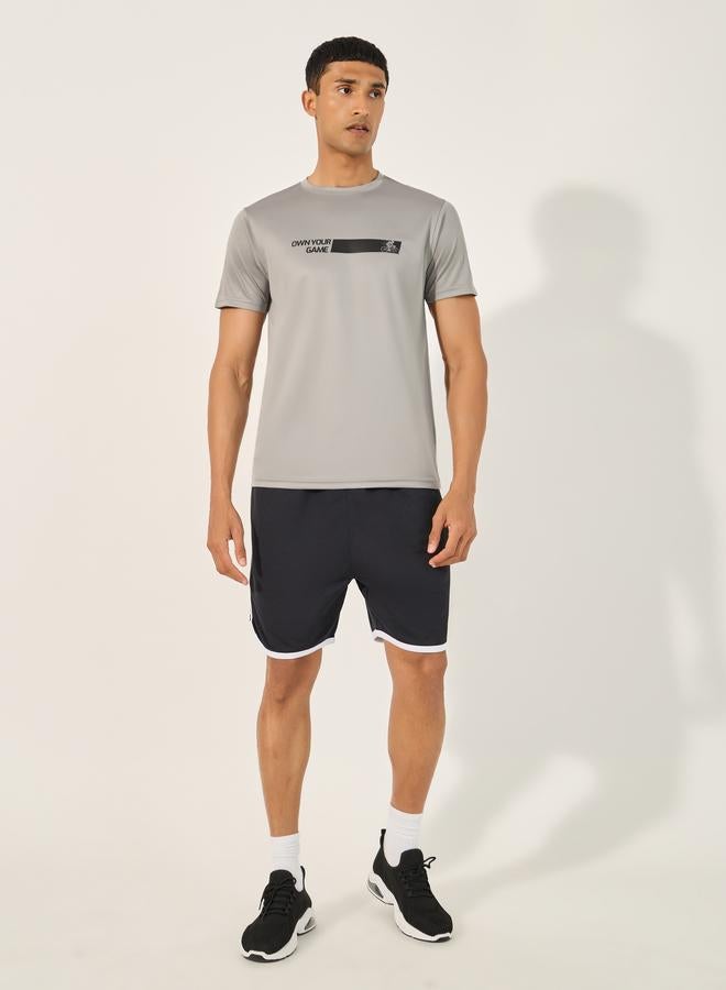 Styli Styli Regular Fit Mesh 7-Inch Cycling Shorts with Contrast Trim - Image 2