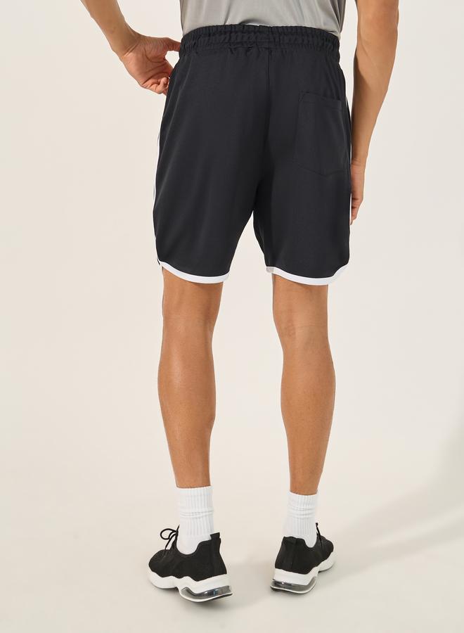 Styli Styli Regular Fit Mesh 7-Inch Cycling Shorts with Contrast Trim - Image 4