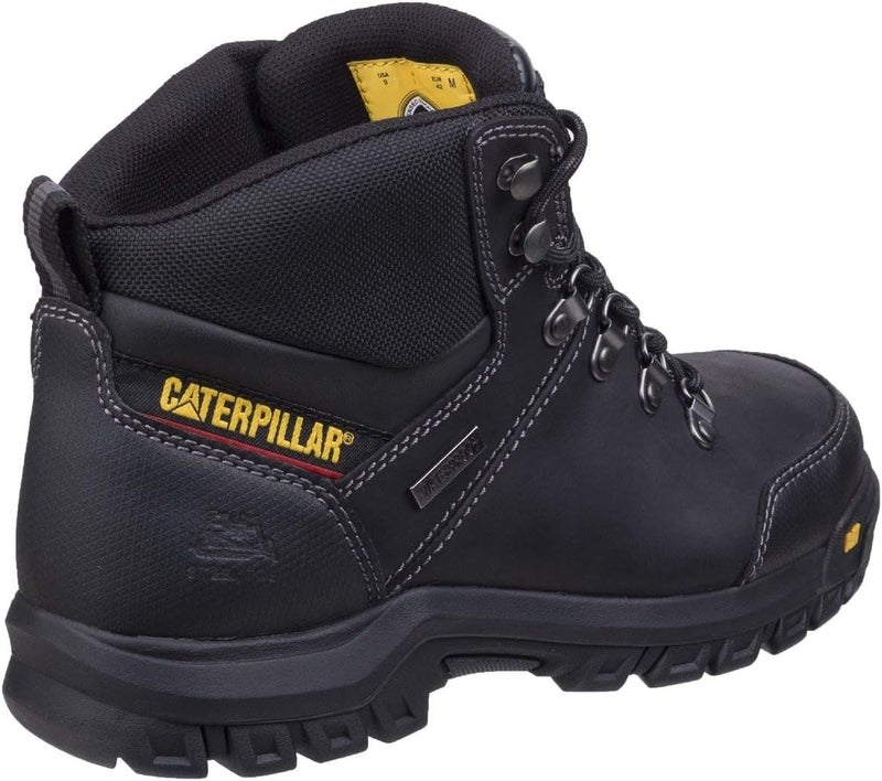 CATERPILLAR Brown Waterproof Industrial Boots for Men - Image 4