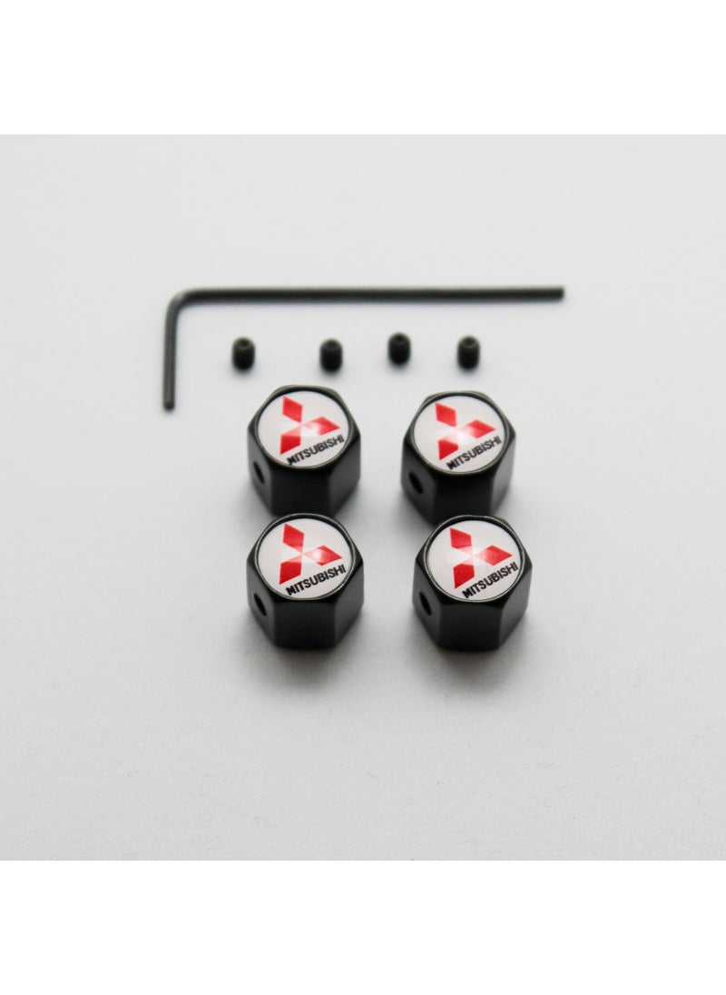 Ripido Mitsubishi Logo Valve Cover Allen Model Black Color Safe Against Theft 