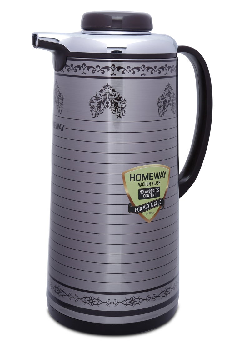 Homeway Vacuum Flask 1.3L – Double Wall Insulated Stainless Steel Bottle for Hot & Cold Drinks – Durable, Leak-Proof Thermos – Ideal for Travel, Office, and Outdoor Use - Image 1
