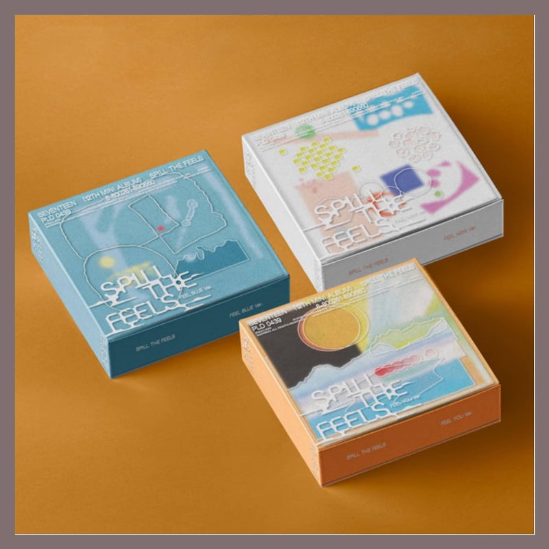 SEVENTEEN SPILL THE FEELS 12th Mini Album Standard Version FEEL YOU Photobook Version