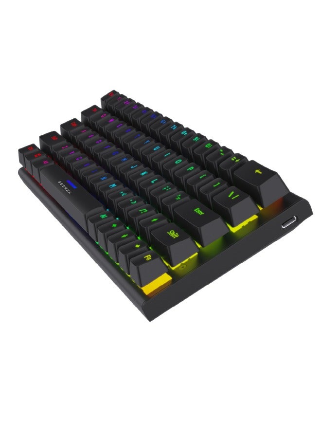 SEEKEN GAMING KEYBOARD | Compact gaming keyboard | High-performance keyboard  | Premium Design. - Image 1