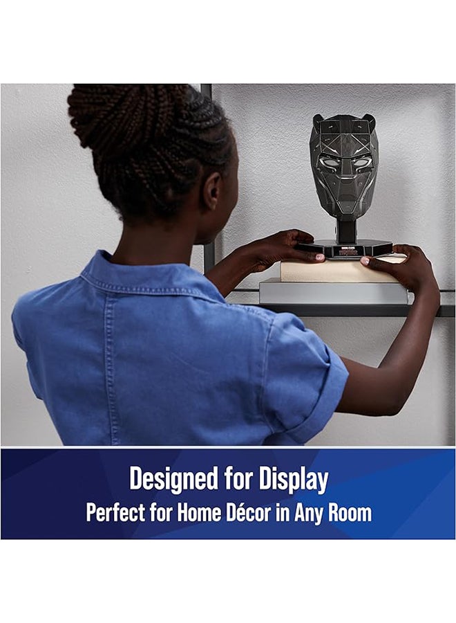 SPIN MASTER 4d Build - Black Panther" Puzzle Black By Black Panther  - Image 5