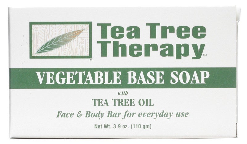 Tea Tree Therapy Vegetable Base Soap with Tea Tree Oil  39 oz  Pack of 9