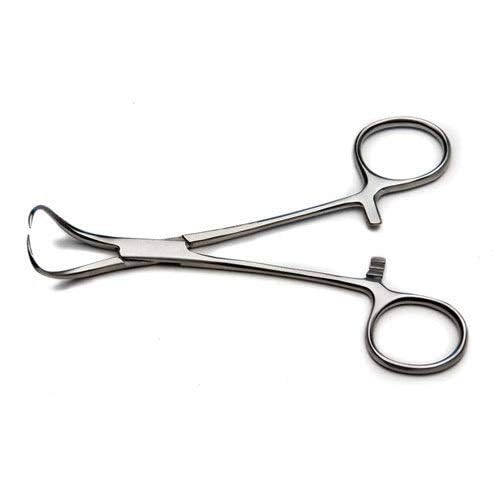 ADDLER DENTAL BACKHAUS TOWEL CLIP FORCEP 4.5 INCH. LIFE TIME ANTI RUSTING WARRANTY. - Image 1