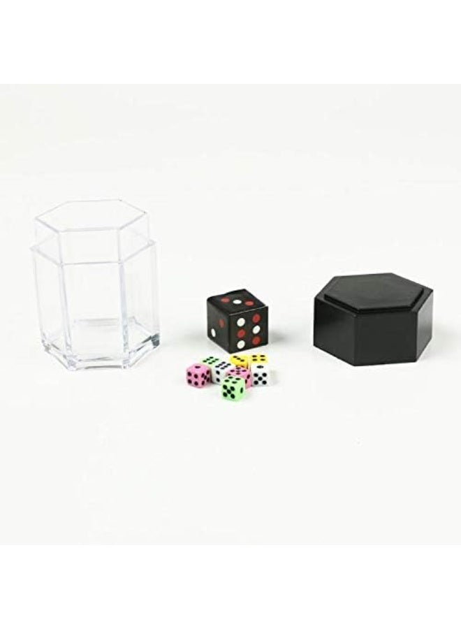 Magic Exploding Dice Trick Toy for Kids and Adults Large Colorful Dice to Mini Dice Transformation Funny Novelty Magic Props for Magicians Party and Gift - Image 2