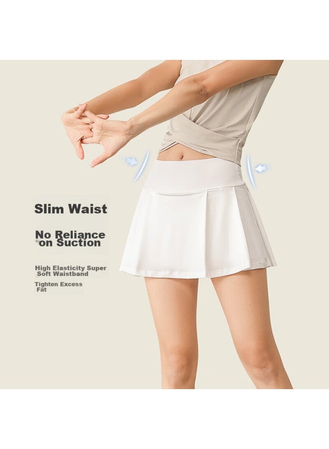 Fandimu Sports Skort For Women, Breathable, Anti-exposure, Fake Two-piece, With Lining, Outdoor Badminton Tennis Skort - Image 3