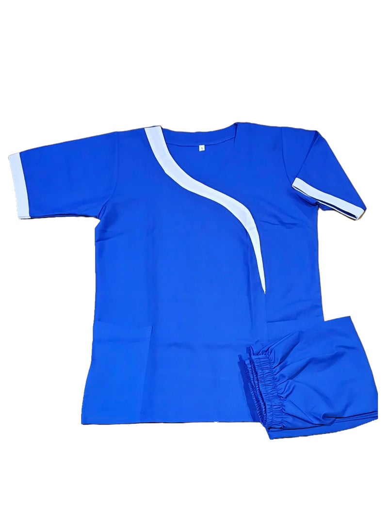 بدلة مريحة ومتينة للموظفين الطبيين وأخصائيي التجميل ومدبرة المنزل