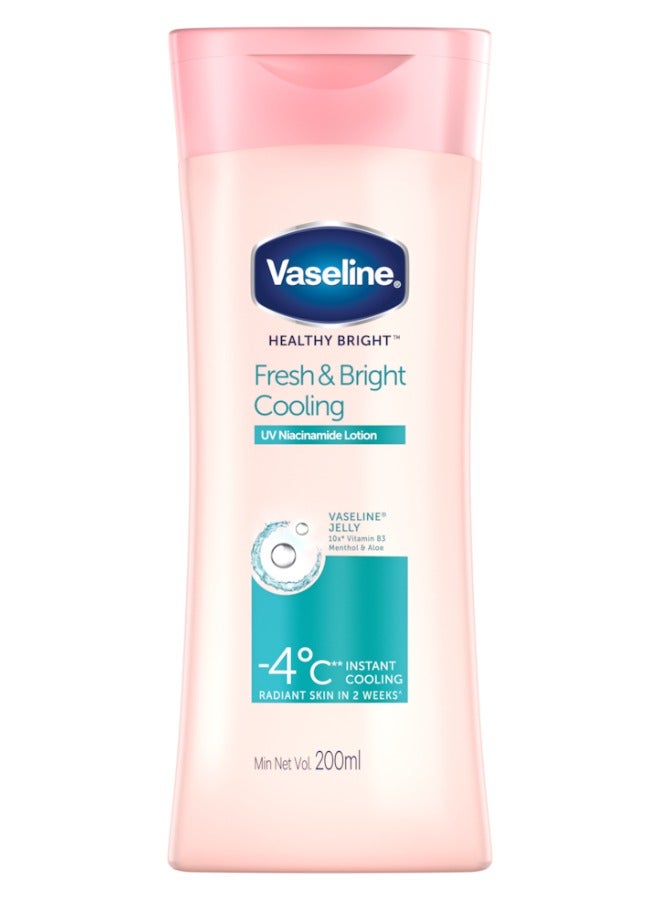 Vaseline Body Lotion Healthy Bright Fresh & Bright Cooling UV 200ml
