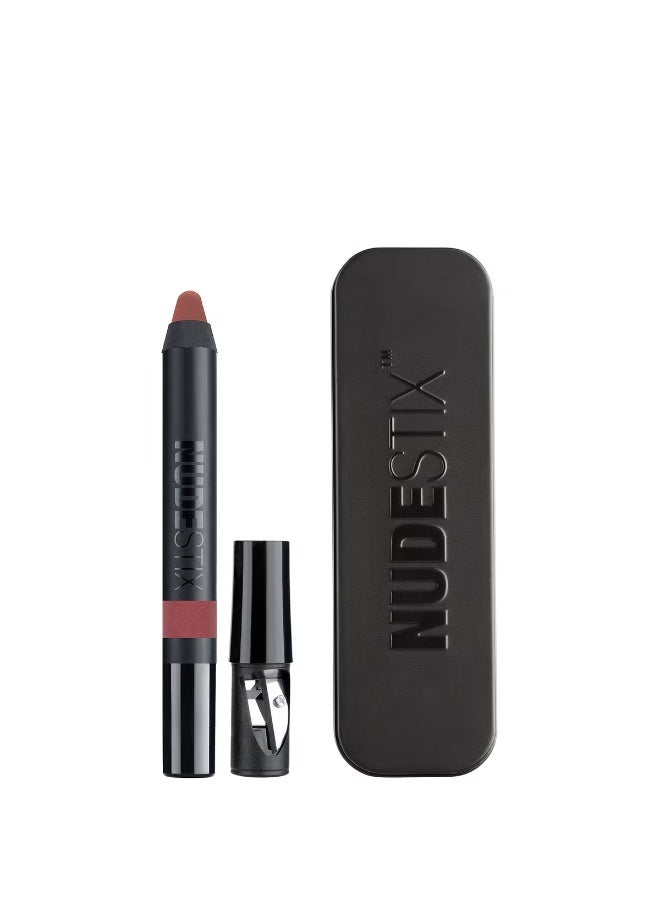 نوديستكس قلم تحديد الشفاه والخدود غير اللامع من نوديستكس، 2.8 جرام - نقاء - Image 1