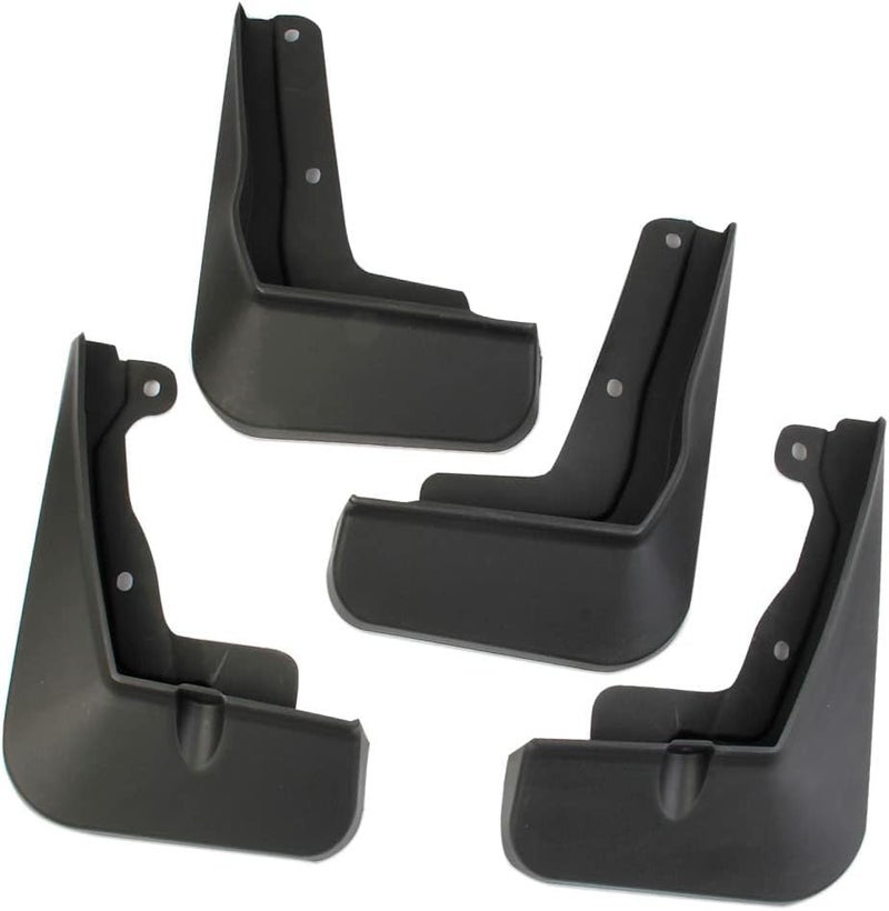 Fewshaw Black Car Mud Flaps Mudguard Fender Accessories for KIA EV6 2022+ (Model 2, Only Fit GT-Line) - Image 3