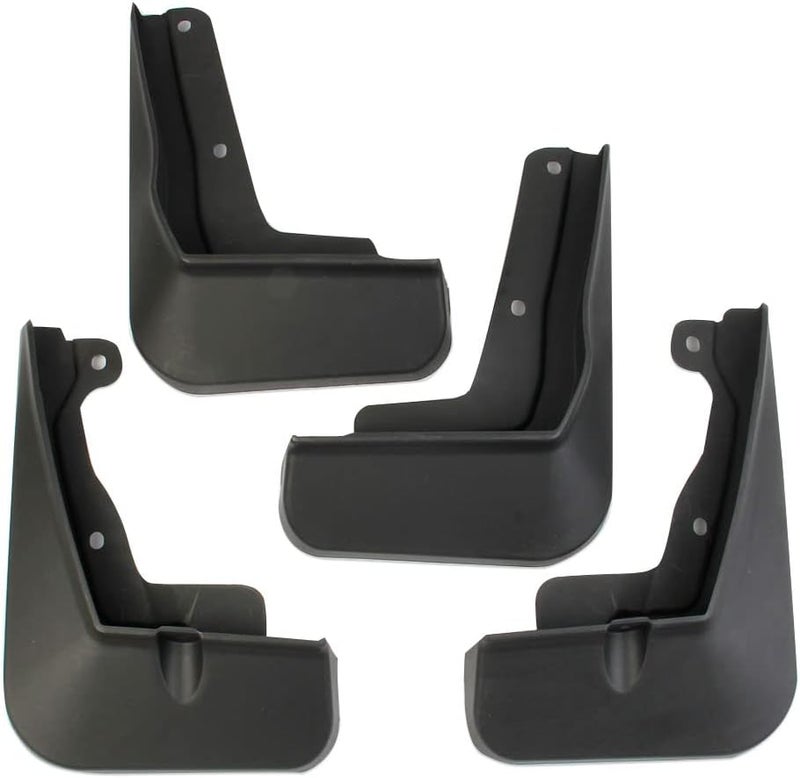 Fewshaw Black Car Mud Flaps Mudguard Fender Accessories for KIA EV6 2022+ (Model 2, Only Fit GT-Line) - Image 4