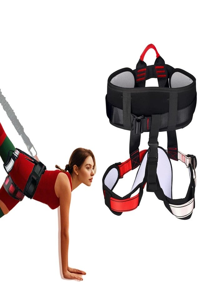 PRIORMAN Bungee Fitness Harness Dance Safety Belt Jumping Equipment Adults Bungee Dance Fitness Workout Exercise (Comfortable) - Image 1