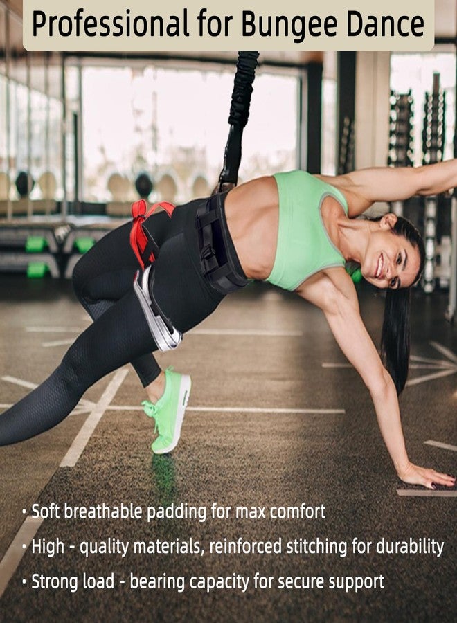 PRIORMAN Bungee Fitness Harness Dance Safety Belt Jumping Equipment Adults Bungee Dance Fitness Workout Exercise (Comfortable) - Image 5