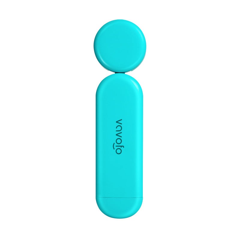 VAVOFO USB Rechargeable Book Light Blue Light Blocking Amber Light Clip On Bookmark Shaped Reading Light Eye Care 6 LEDs Book Light for Bookworms Reading in Bed with 9 Lighting Modes Blue