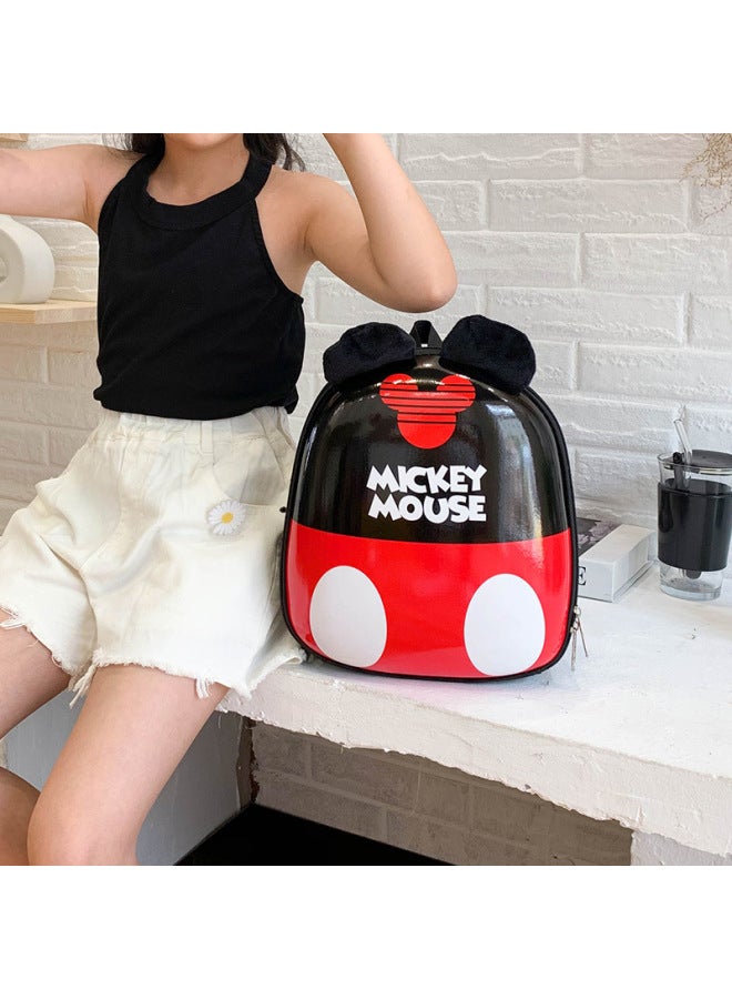 Hard Shell Kindergarten Schoolbag Children's Baby Bag 1-3-6 Years Old Boys And Girls Mickey Minnie Eggshell Backpack 2-Color:MN Pink  - Image 5