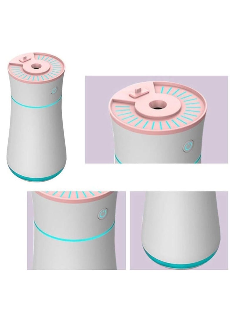 NEX Portable Aroma Oil Diffuser & Water Air Humidifier 300ml with LED Night Light, Warm Mist & Aromatherapy - Perfect for Car, Office, & Home Use  - Image 3