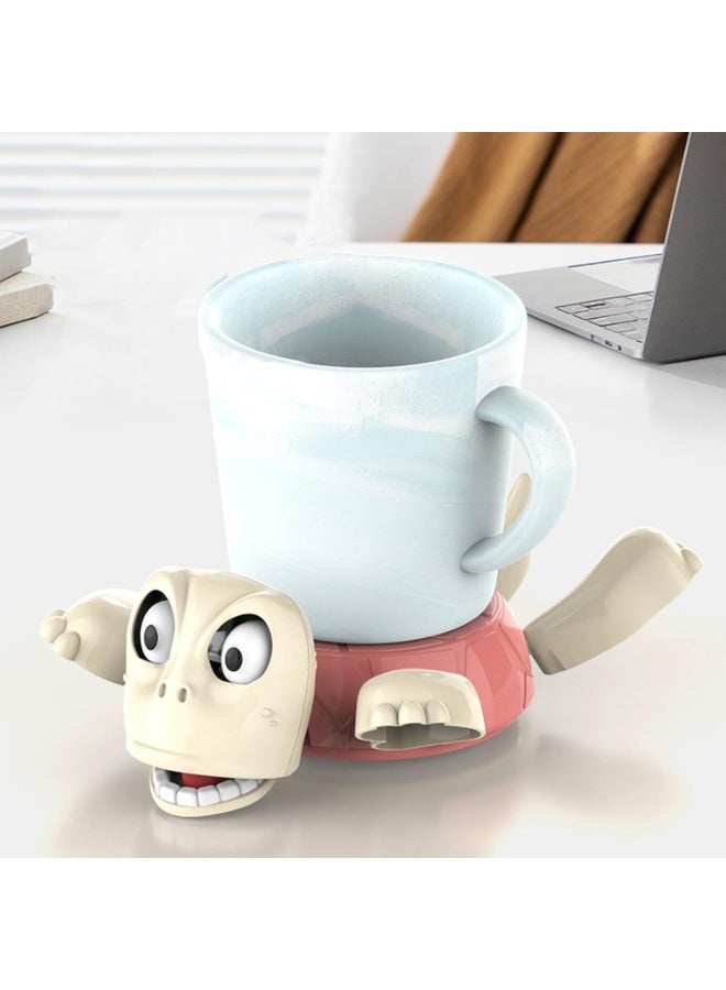 كوستر على شكل سلحفاه لمسه جديده على الطاولة لون بينك - Image 3