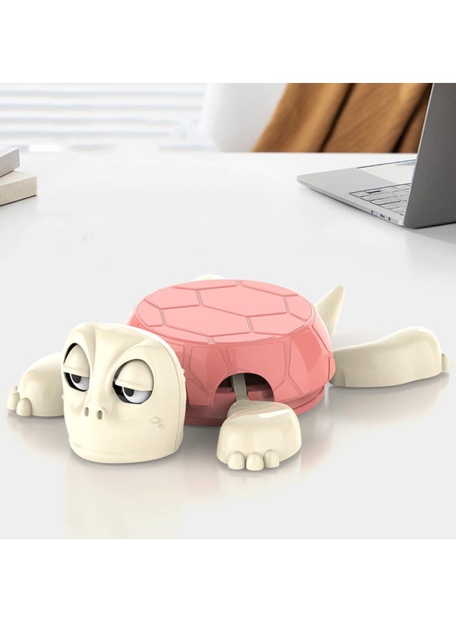 كوستر على شكل سلحفاه لمسه جديده على الطاولة لون بينك - Image 1